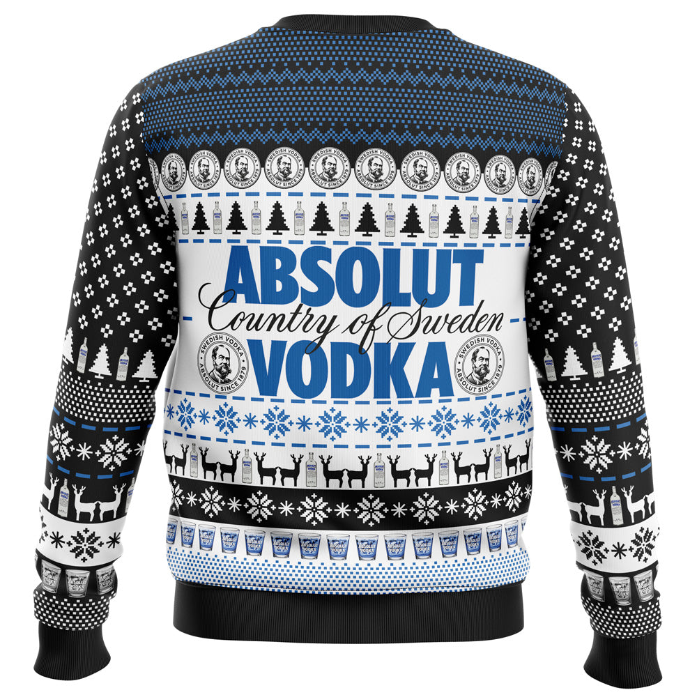Absolut Vodka Ugly Christmas Sweater