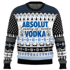 Absolut Vodka Ugly Christmas Sweater