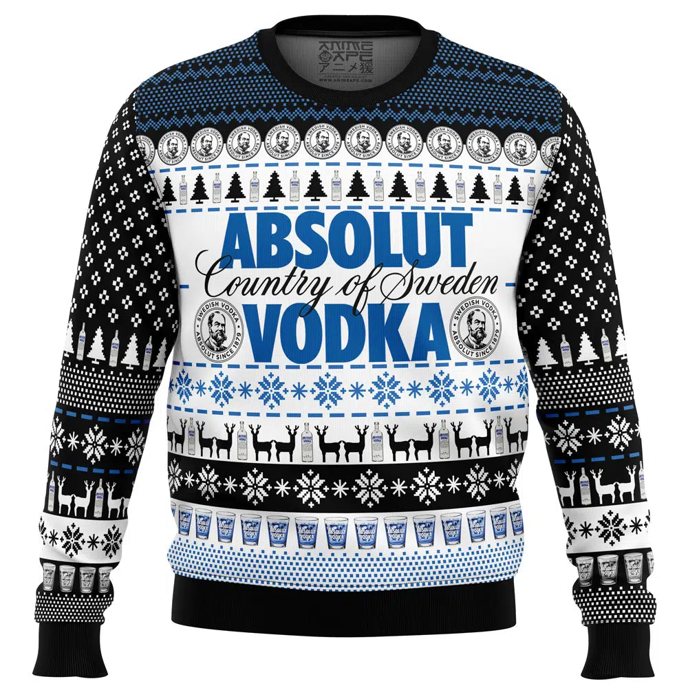 Absolut Vodka Ugly Christmas Sweater
