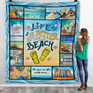 Beach Fleece Blanket JN273 73O47