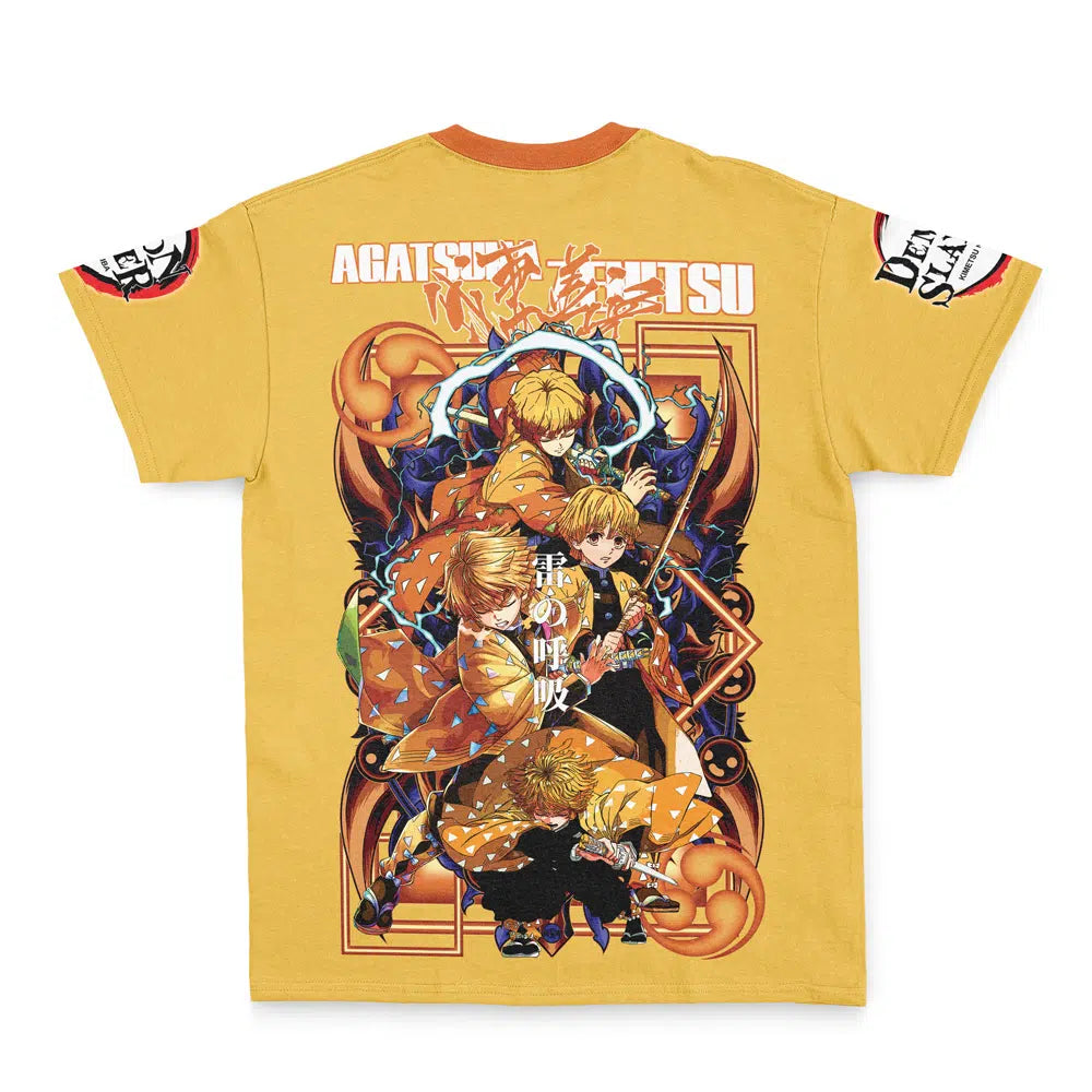 Streetwear Agatsuma Zenitsu V2 Demon Slayer T-Shirt