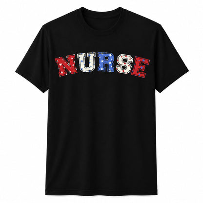 Custom Nurse Stethoscope Heart Shirt Personalized RN Gift Unisex T-Shirt