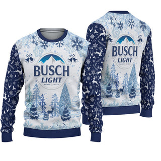 B U S C H Light Knitted Ugly Christmas Sweater For Men & Women Christmas Gift Sweater PT909