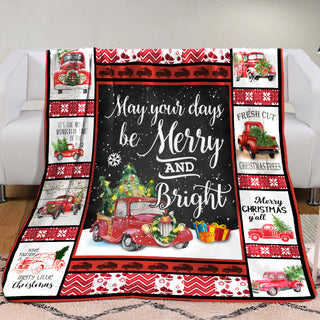 Red Truck Christmas Blanket AU1601 90O34