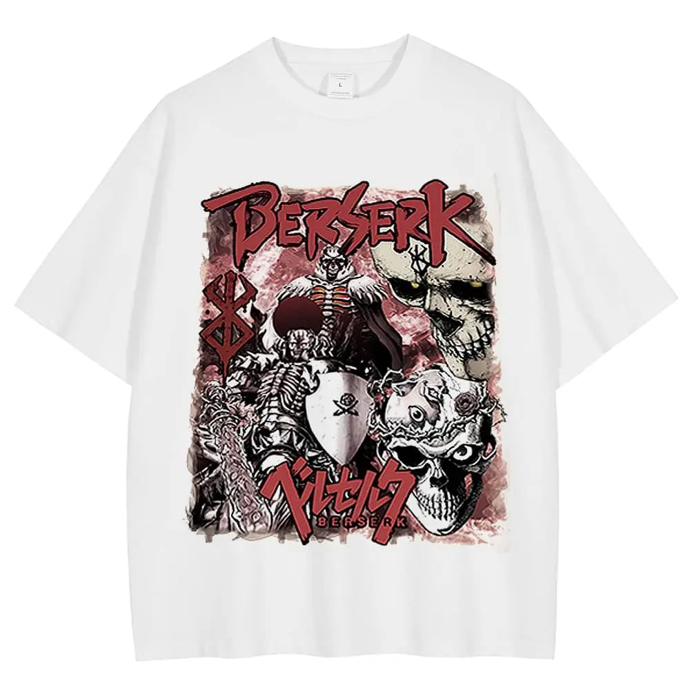 Berserk Anime Manga Art Endless Battle Graphic T-Shirt