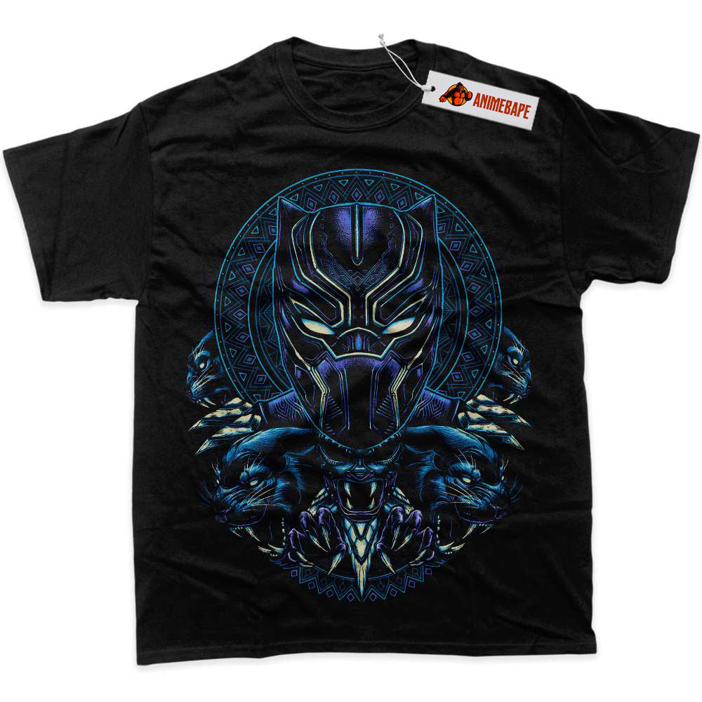 Black Panther Marvel Comics Graphic T-Shirt for Men and Women