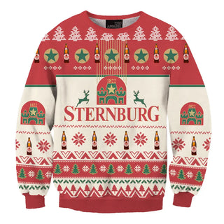 Unisex Sternburg Export Fun 3D Ugly Christmas Sweater For Men & Women Christmas Gift Sweater BH1079