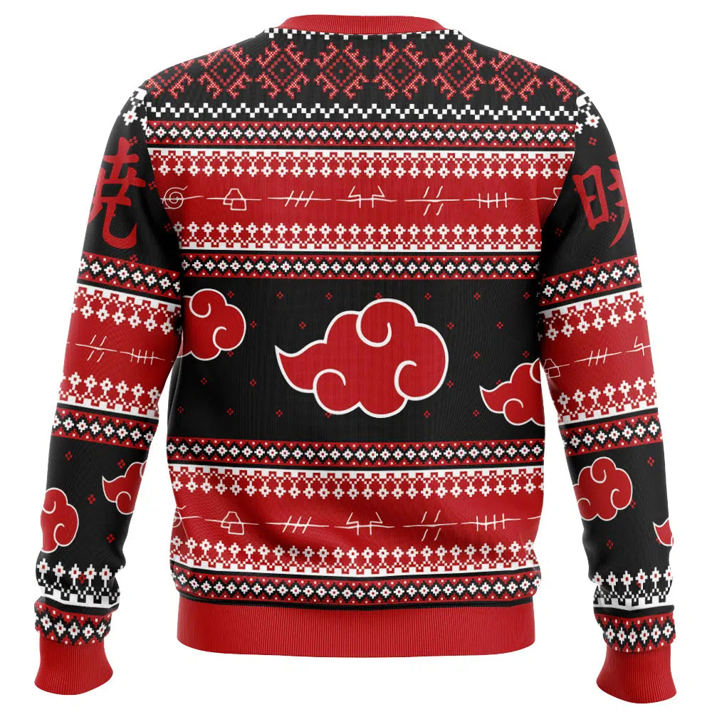 Chibi Akatsuki Shippuden Ugly Christmas Sweater