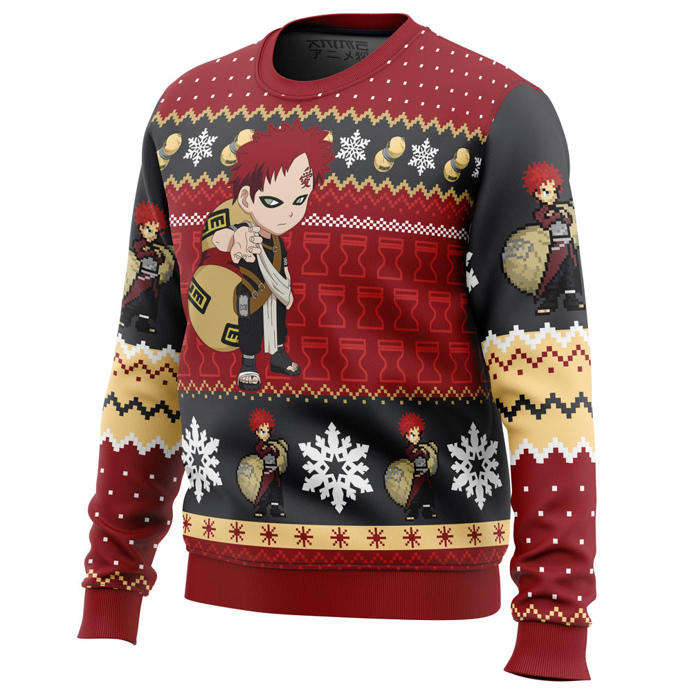 Christmas Gaara Shippuden Ugly Christmas Sweater
