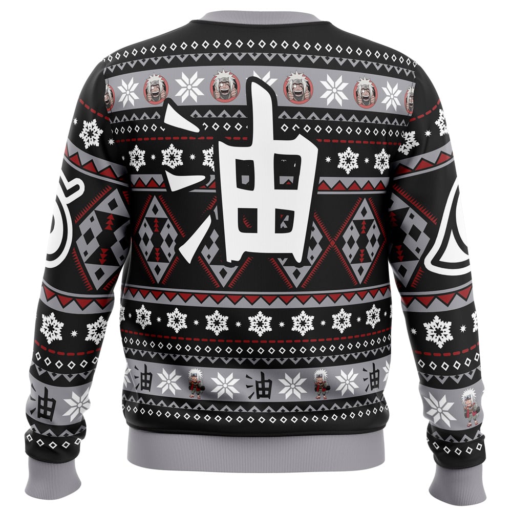 Christmas Jiraiya Shippuden Ugly Christmas Sweater