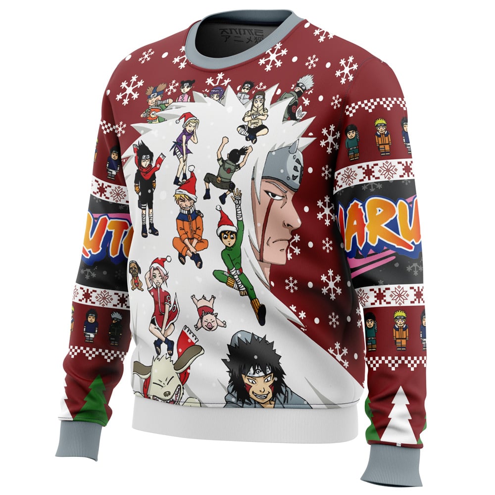 Christmas Shippuden Characters Shippuden Ugly Christmas Sweater