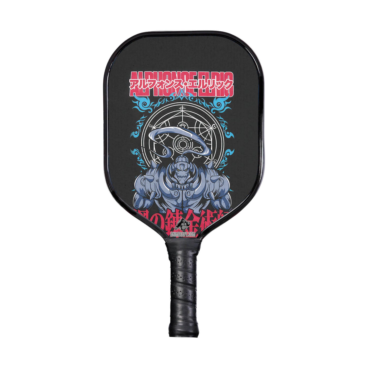 Custom Alphonse Elric Fullmetal Alchemist Pickleball Paddle