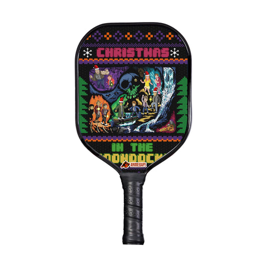 Custom Christmas in the Goondocks Goonies Pickleball Paddle