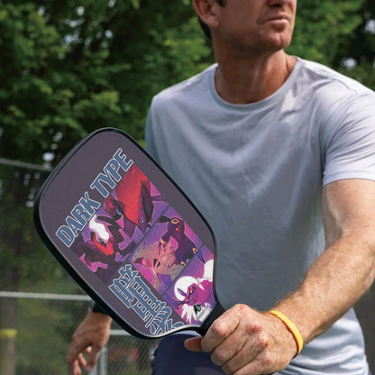 Custom Dark Type Pokemon Pickleball Paddle