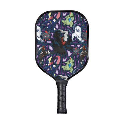 Custom Dark Type Pokemon Pokemon Pickleball Paddle