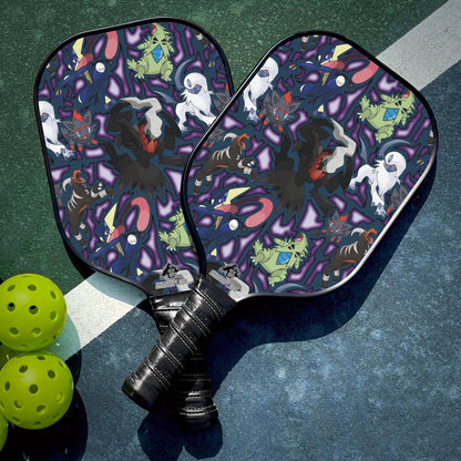 Custom Dark Type Pokemon Pokemon Pickleball Paddle