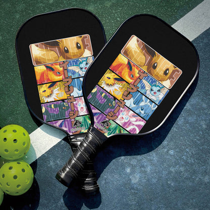 Custom Eeveelution Pokemon Pickleball Paddle