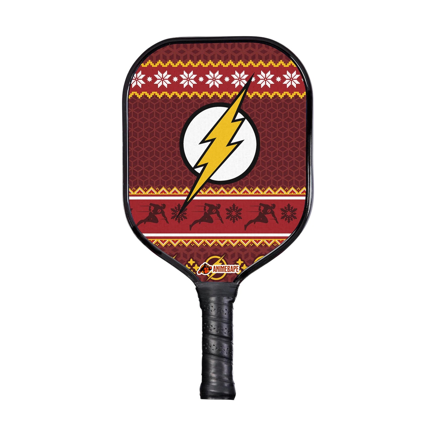 Custom Fast Christmas The Flash DC Comics Pickleball Paddle