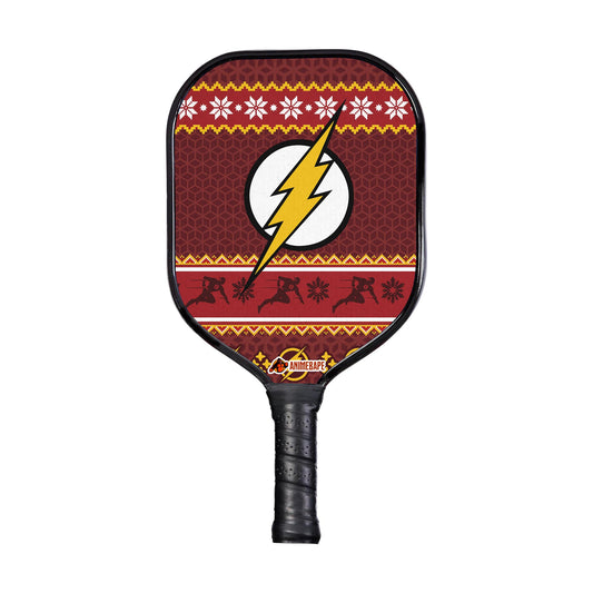 Custom Fast Christmas The Flash DC Comics Pickleball Paddle