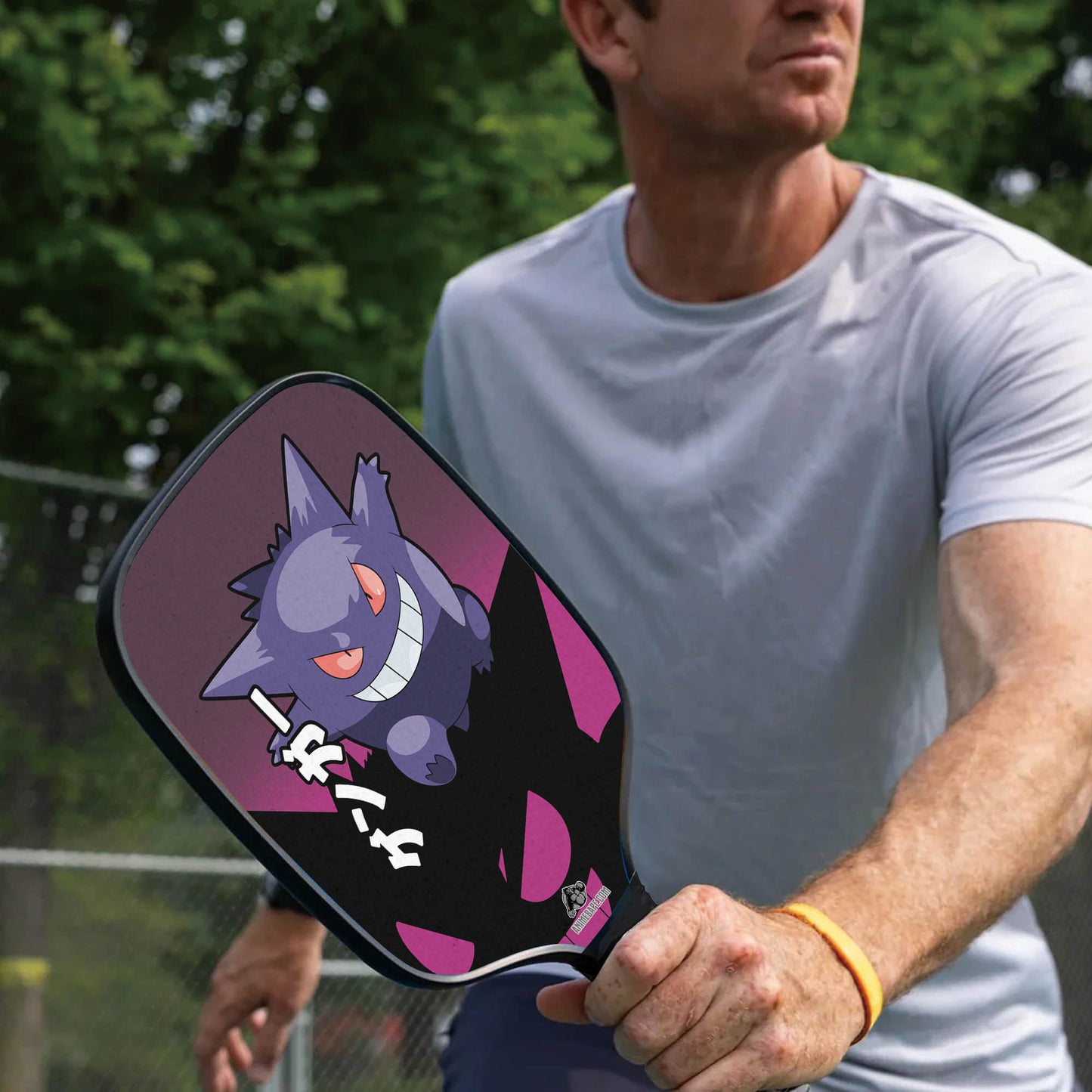 Custom Gengar V4 Pokemon Pickleball Paddle