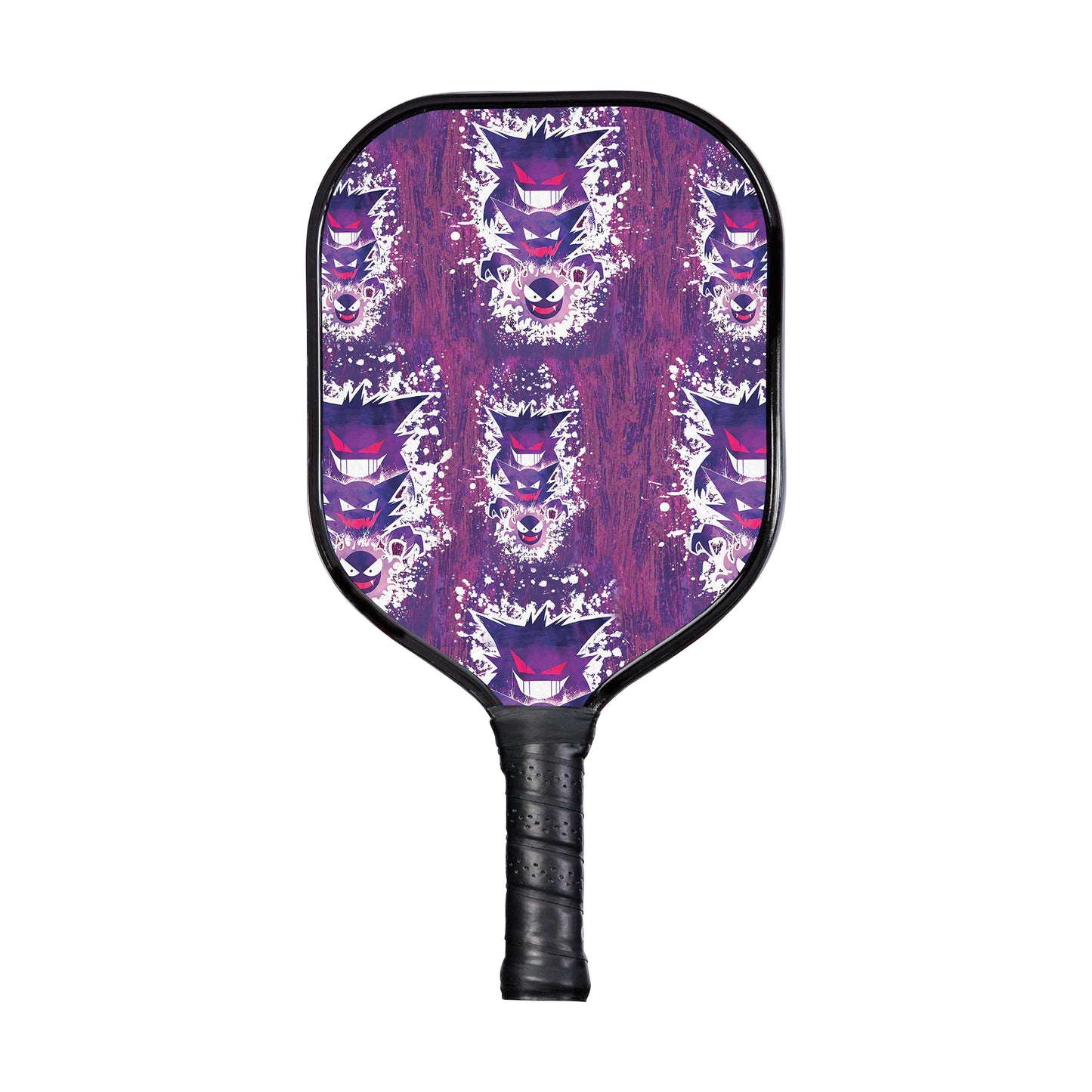 Custom Ghostly Evolution Ghastly Haunter Gengar Pokemon Pickleball Paddle