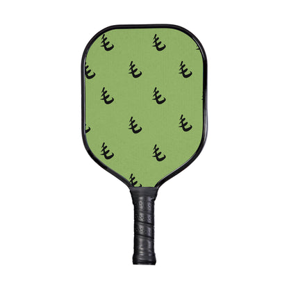 Custom Green Pattern Saitama One Punch Man Pickleball Paddle