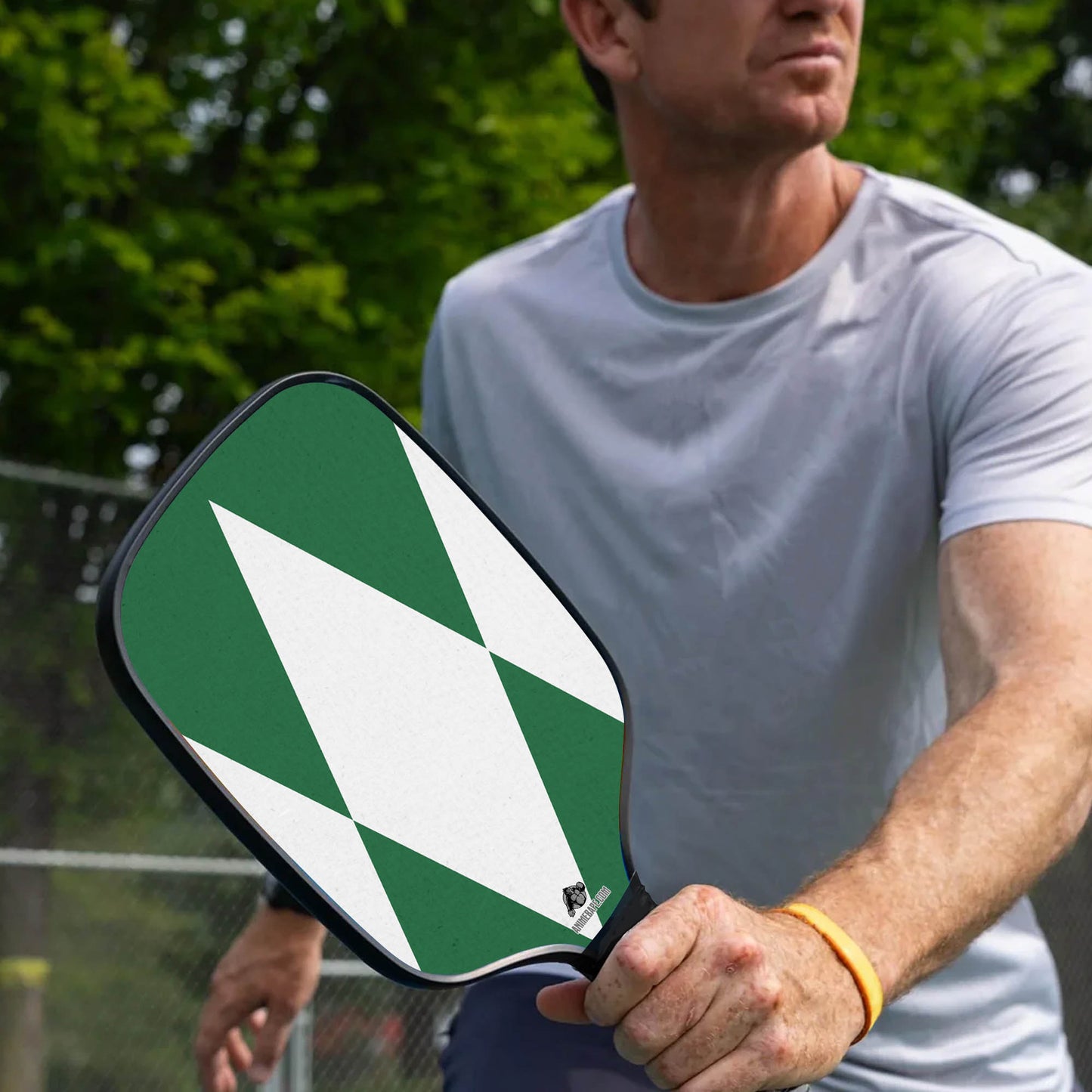 Custom Green Ranger Mighty Morphin Power Rangers Pickleball Paddle