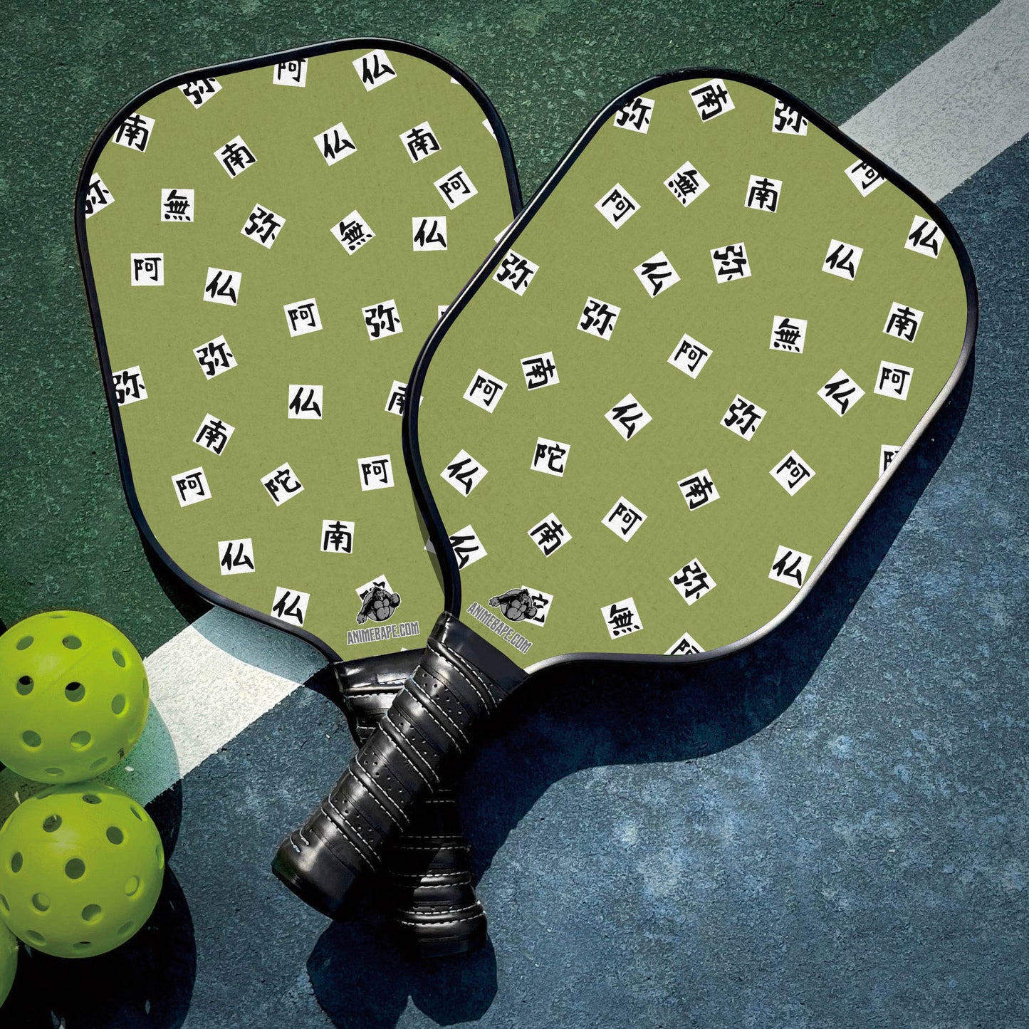 Custom Gyomei Himejima Demon Slayer Pickleball Paddle