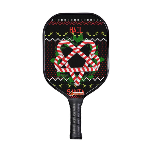 Custom Hail Santa Pickleball Paddle