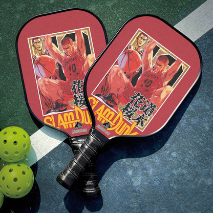 Custom Hanamichi Sakuragi Slam Dunk Pickleball Paddle