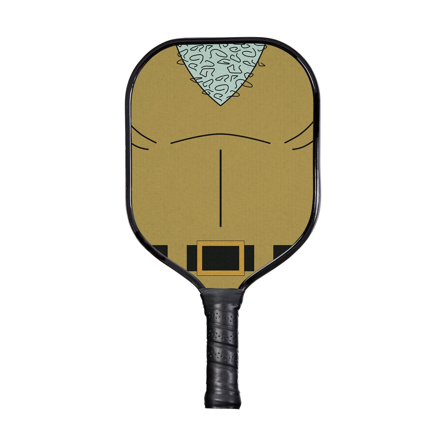 Custom Handsome Squidward Spongebob Squarepants Pickleball Paddle