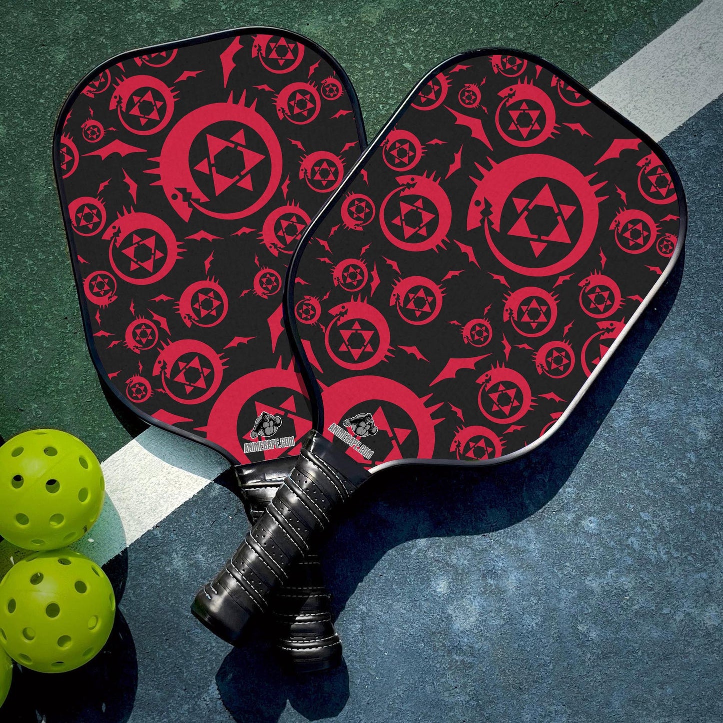 Custom Homonculus Ouroboros Full Metal Alchemist Pickleball Paddle