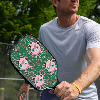 Custom Jigglypuff Pokemon Pickleball Paddle