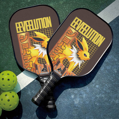 Custom Jolteon Pokemon Pickleball Paddle