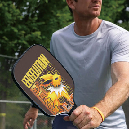 Custom Jolteon Pokemon Pickleball Paddle