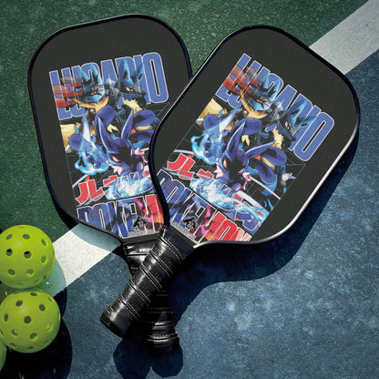 Custom Lucario Pokemon Pickleball Paddle