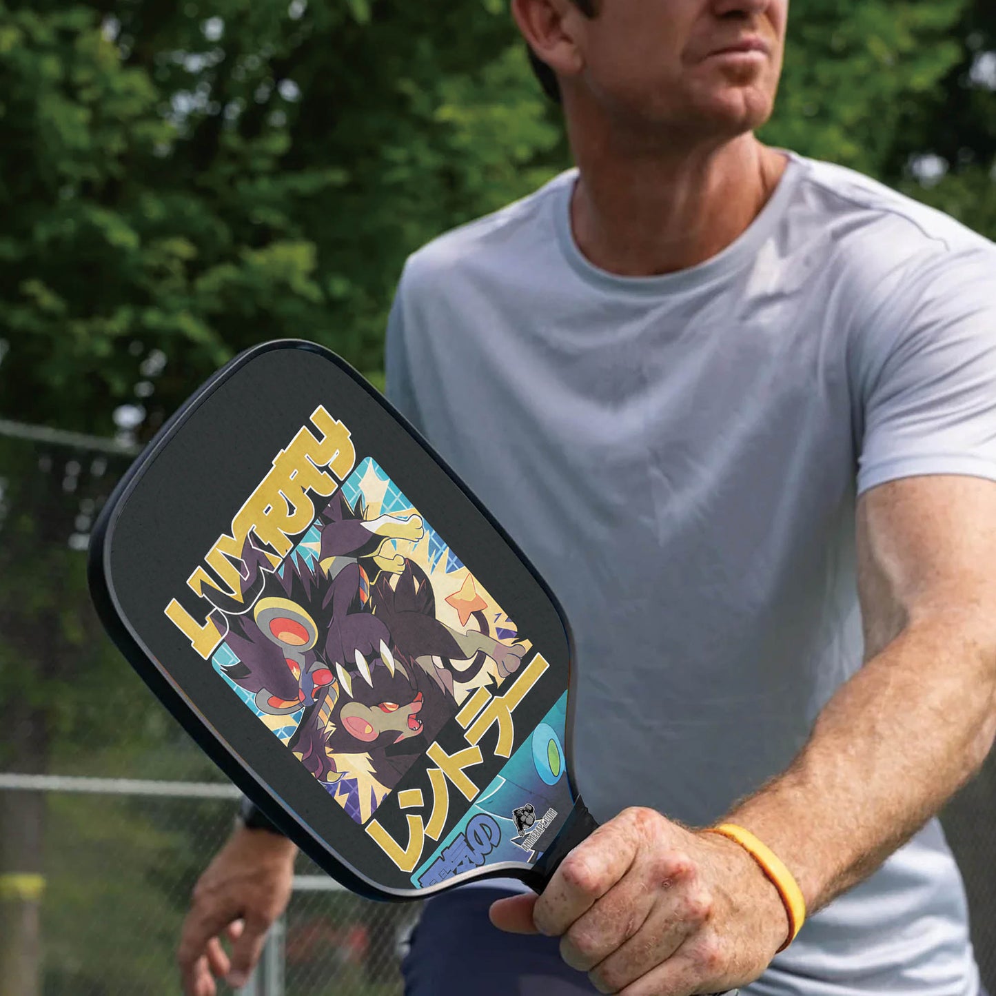 Custom Luxray Pokemon Pickleball Paddle