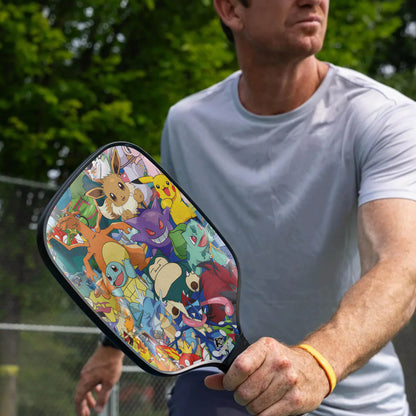 Custom Magical Creatures Pokemon Pickleball Paddle