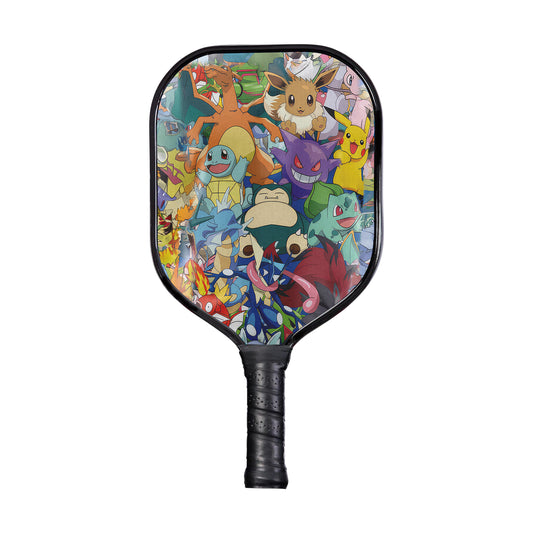 Custom Magical Creatures Pokemon Pickleball Paddle