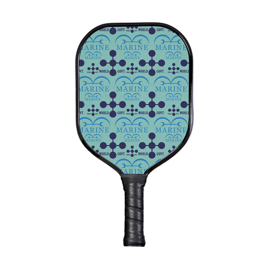 Custom Marine x World Government One Piece Pickleball Paddle