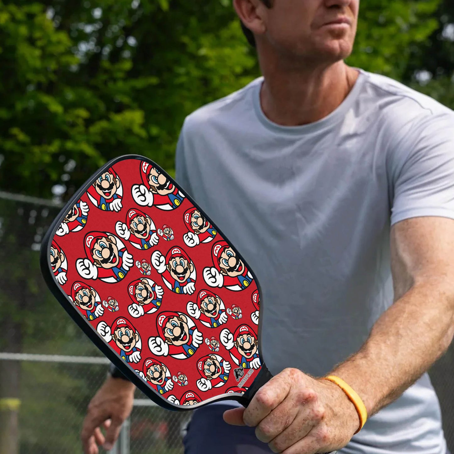 Custom Mario Super Mario Pickleball Paddle