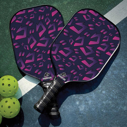 Custom Menacing Aura JoJo_s Bizarre Adventure Pickleball Paddle