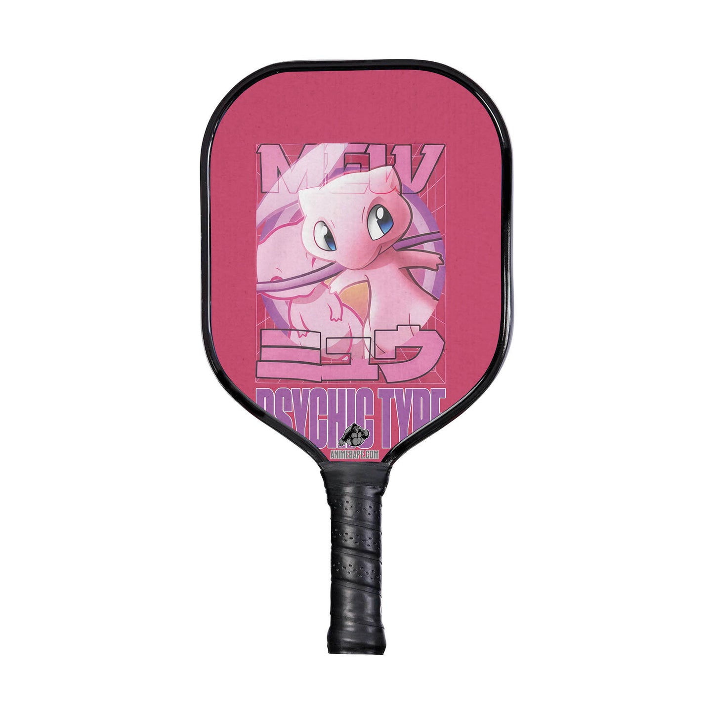 Custom Mew Pokemon Pickleball Paddle