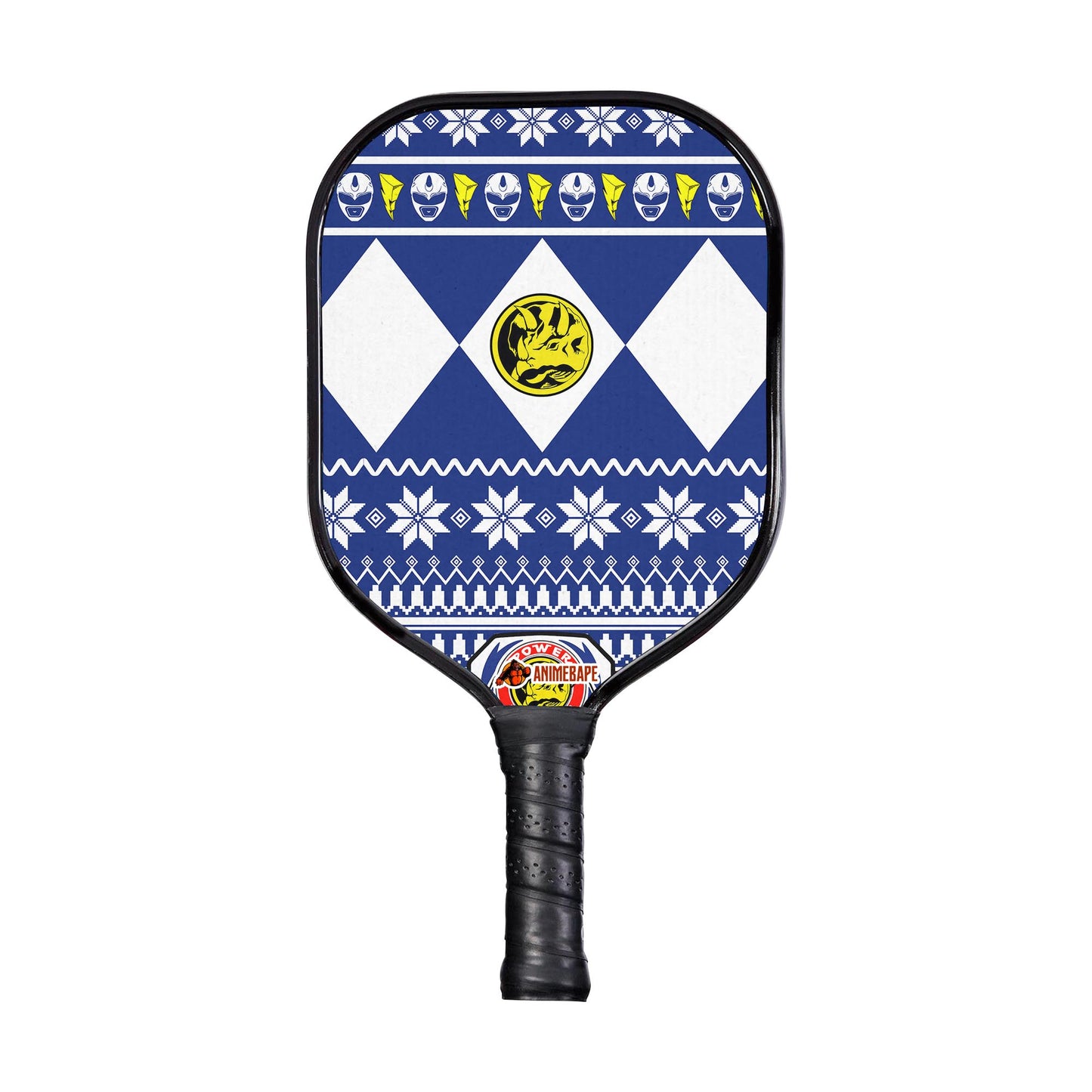 Custom Mighty Morphin Blue Ranger Power Rangers Pickleball Paddle