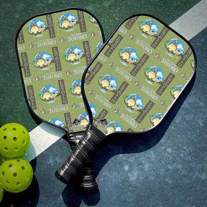 Custom My Neighbor Totoro Studio Ghibli Pickleball Paddle