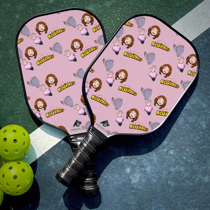 Custom Ochaco Uraraka My Hero Academia Pickleball Paddle