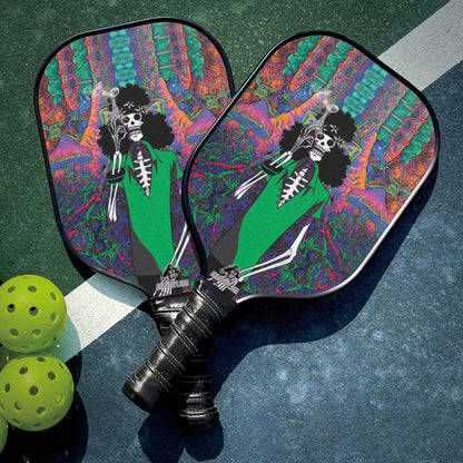 Custom One Piece Hippie Trip Brook Pickleball Paddle