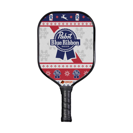 Custom Pabst Blue Ribbon Pickleball Paddle