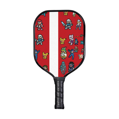 Custom Pixel Smash Super Smash Bros Pickleball Paddle