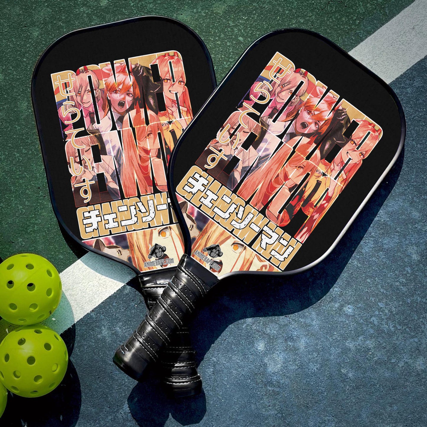 Custom Power Chainsaw Man Pickleball Paddle